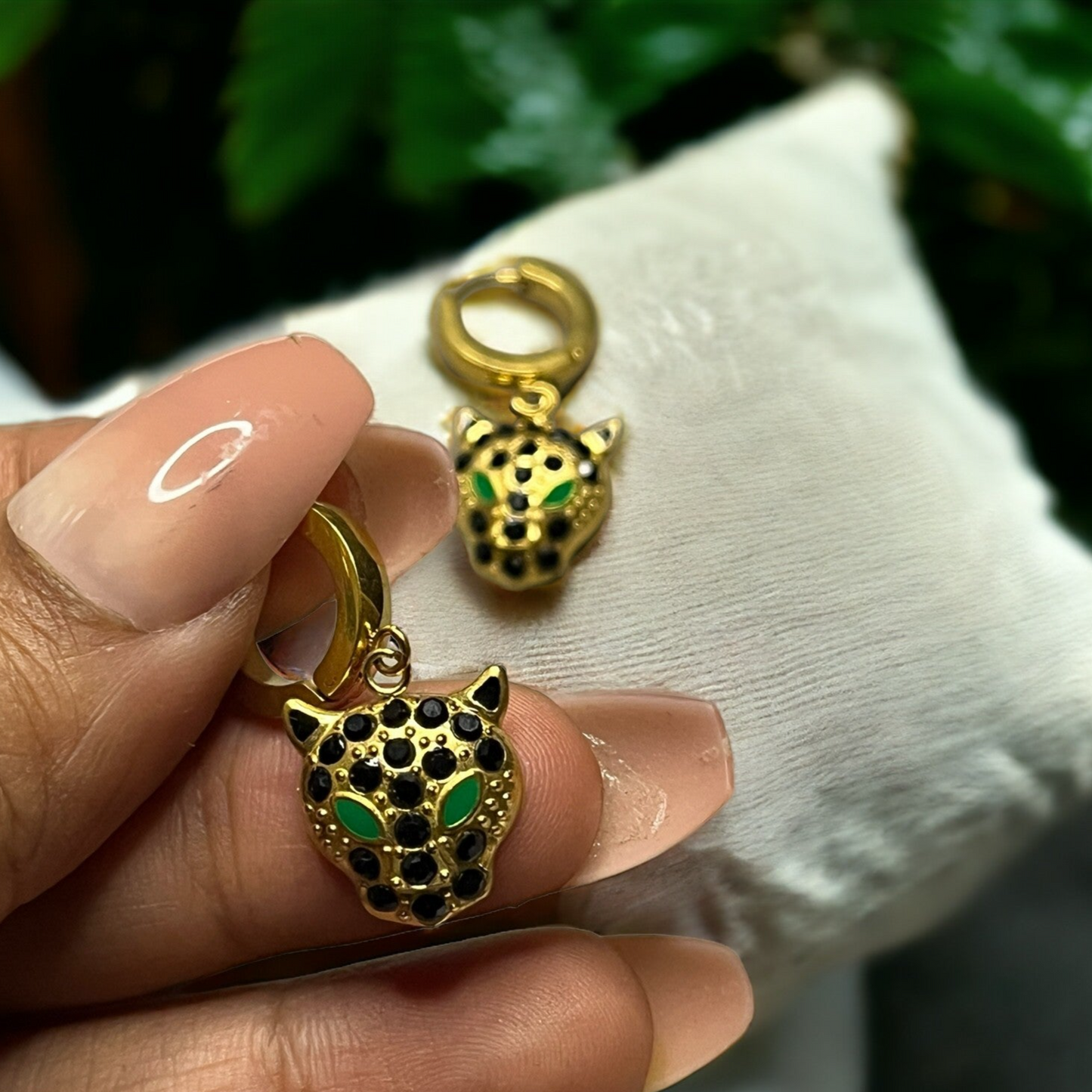 SS Leopard Hoops
