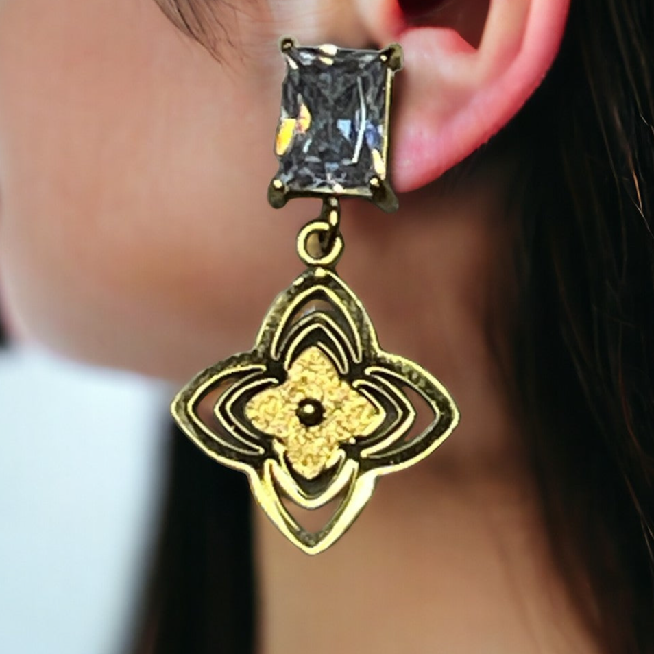 SS Star Shine Earrings