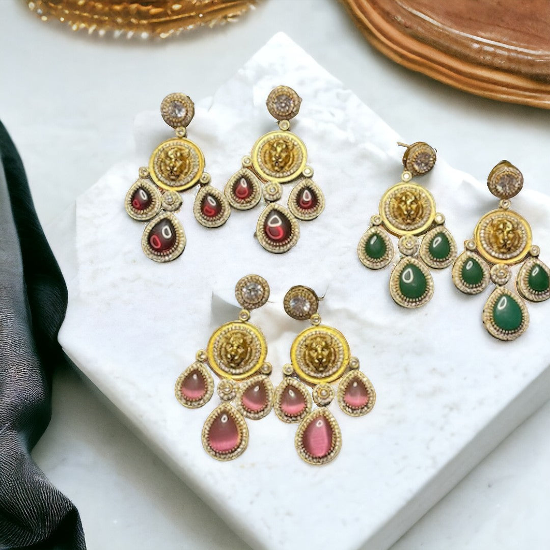 SS Regal Roar Earrings