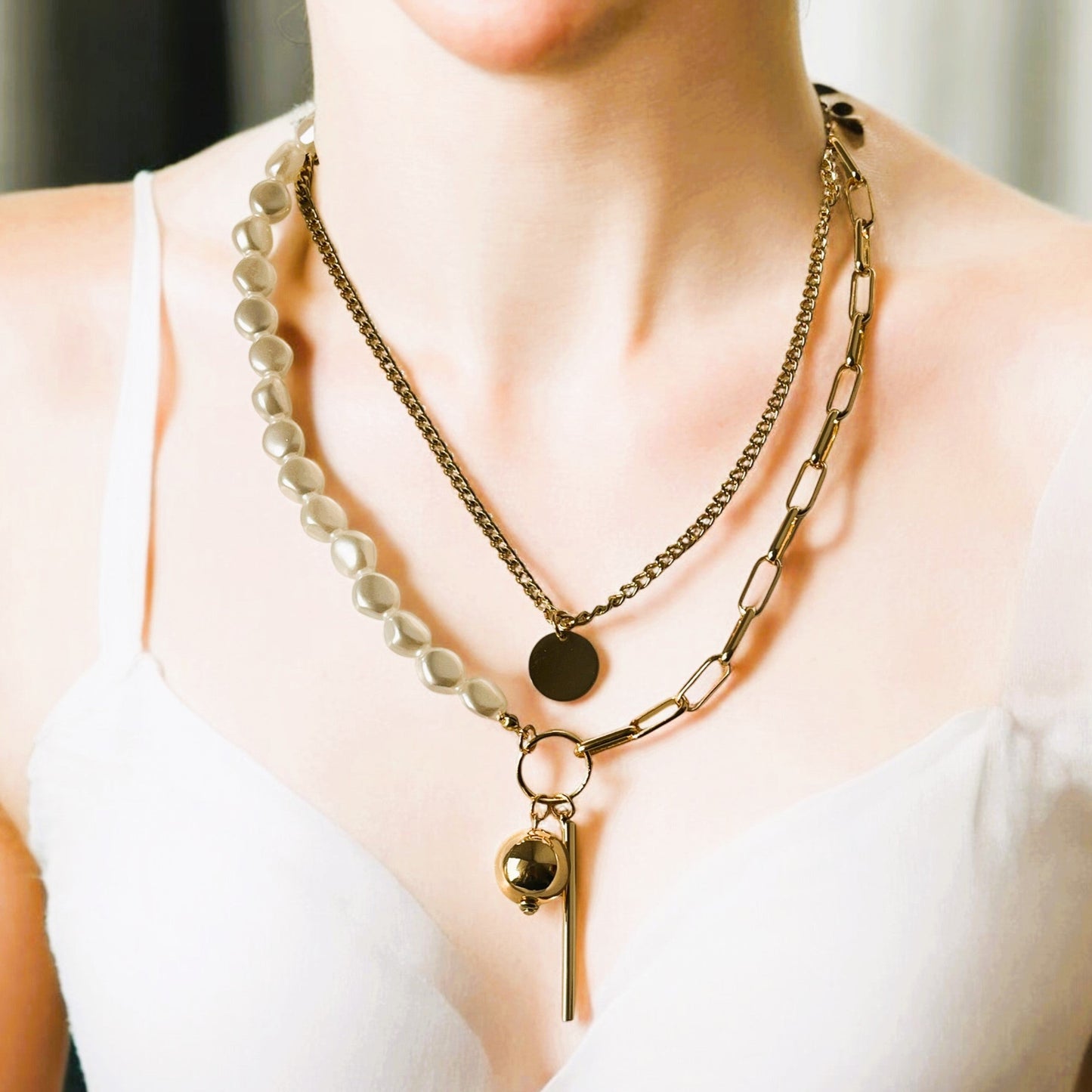 Elysian Dual Layer Necklace