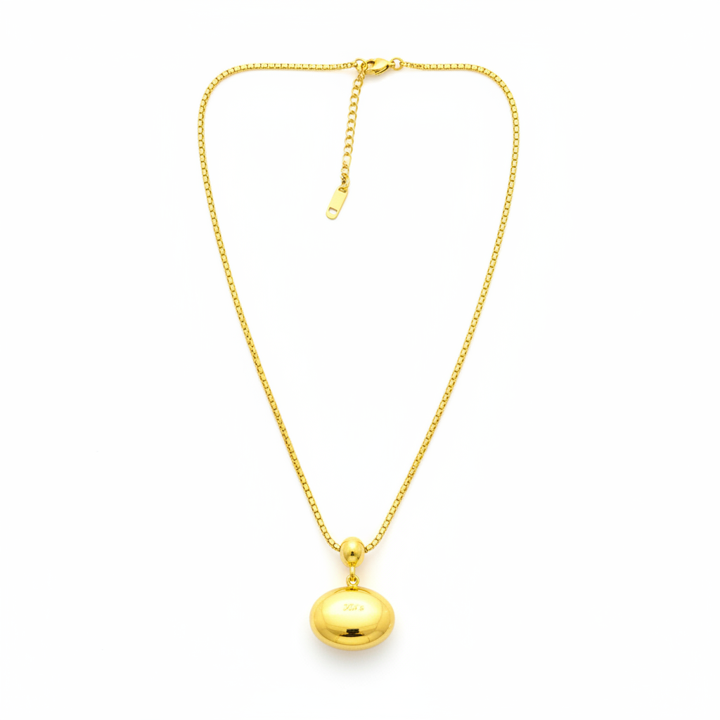 SS Classic Oval Necklace
