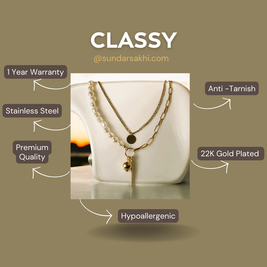 Elysian Dual Layer Necklace