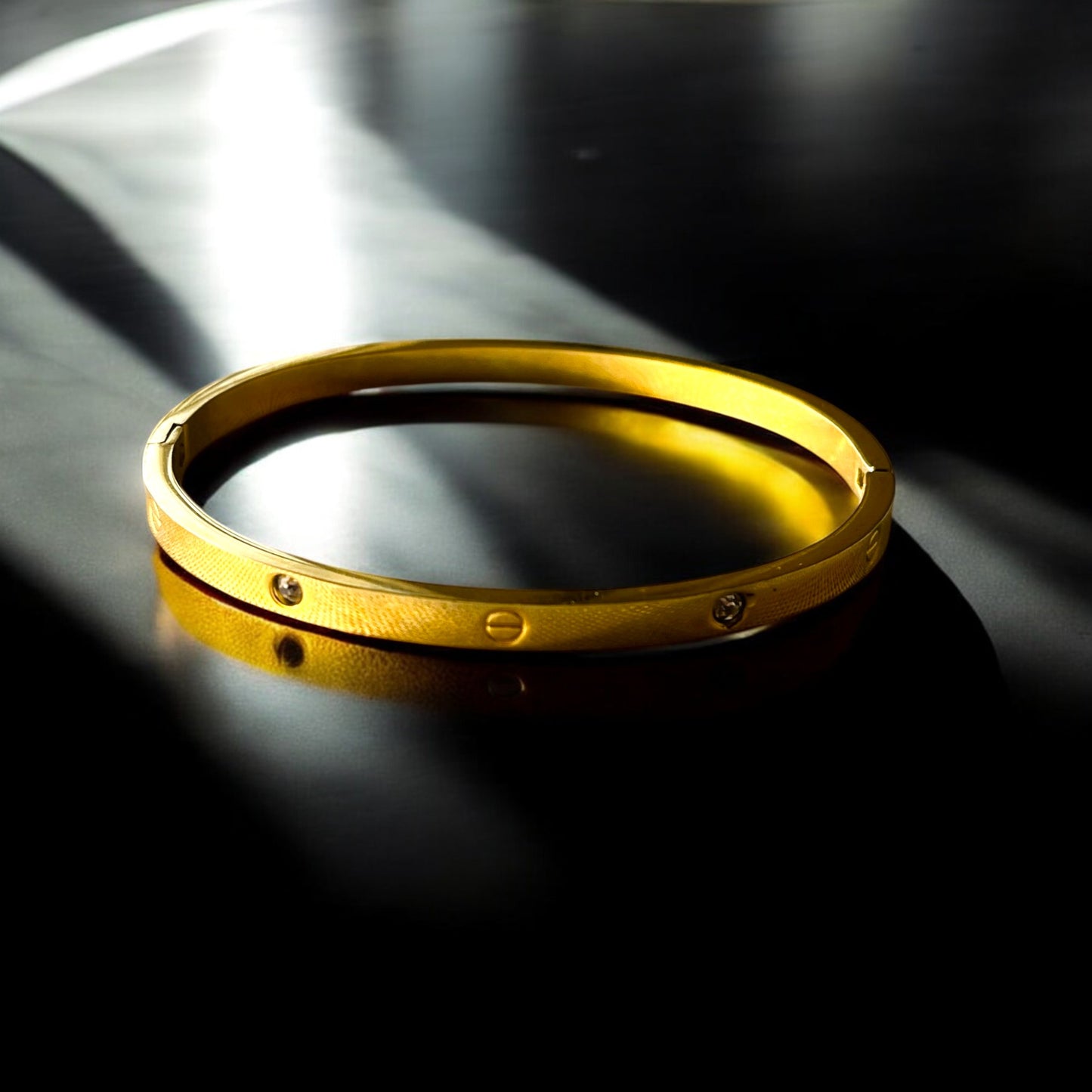 18K Gold Plated Zyrah Duet Bracelet