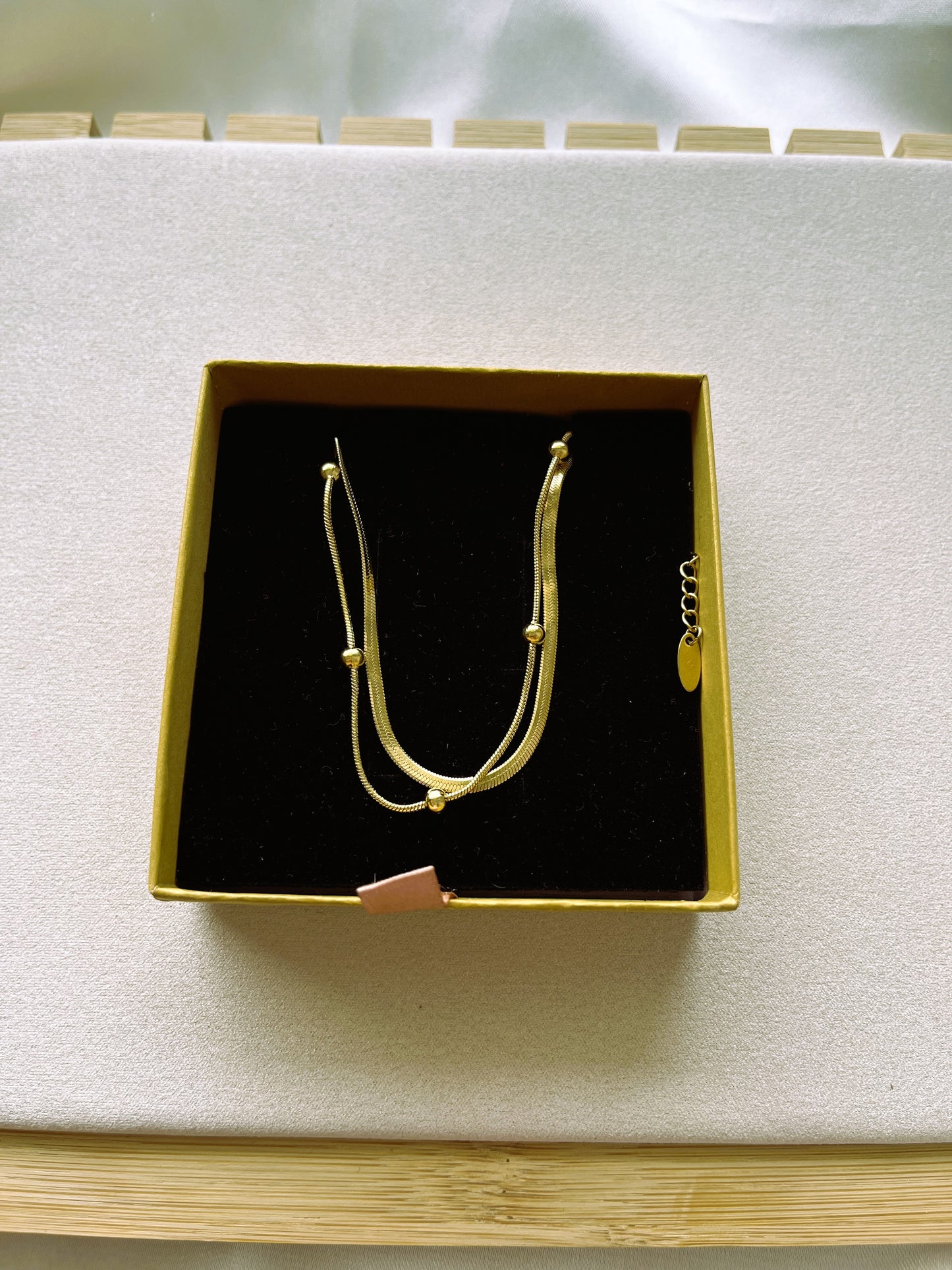 Sleek Stack Anklet