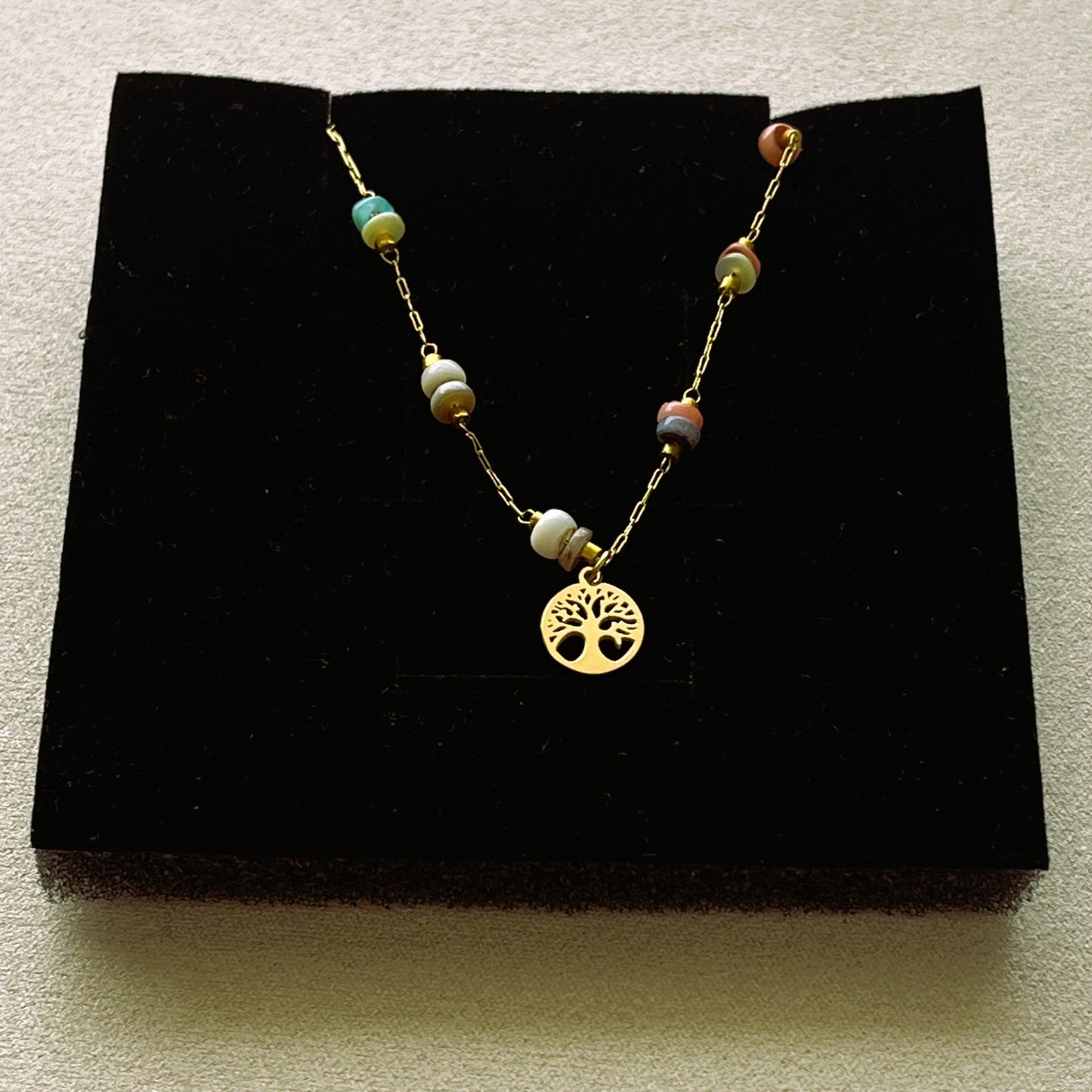 Multi-color Beads Bodhi Bliss Anklet