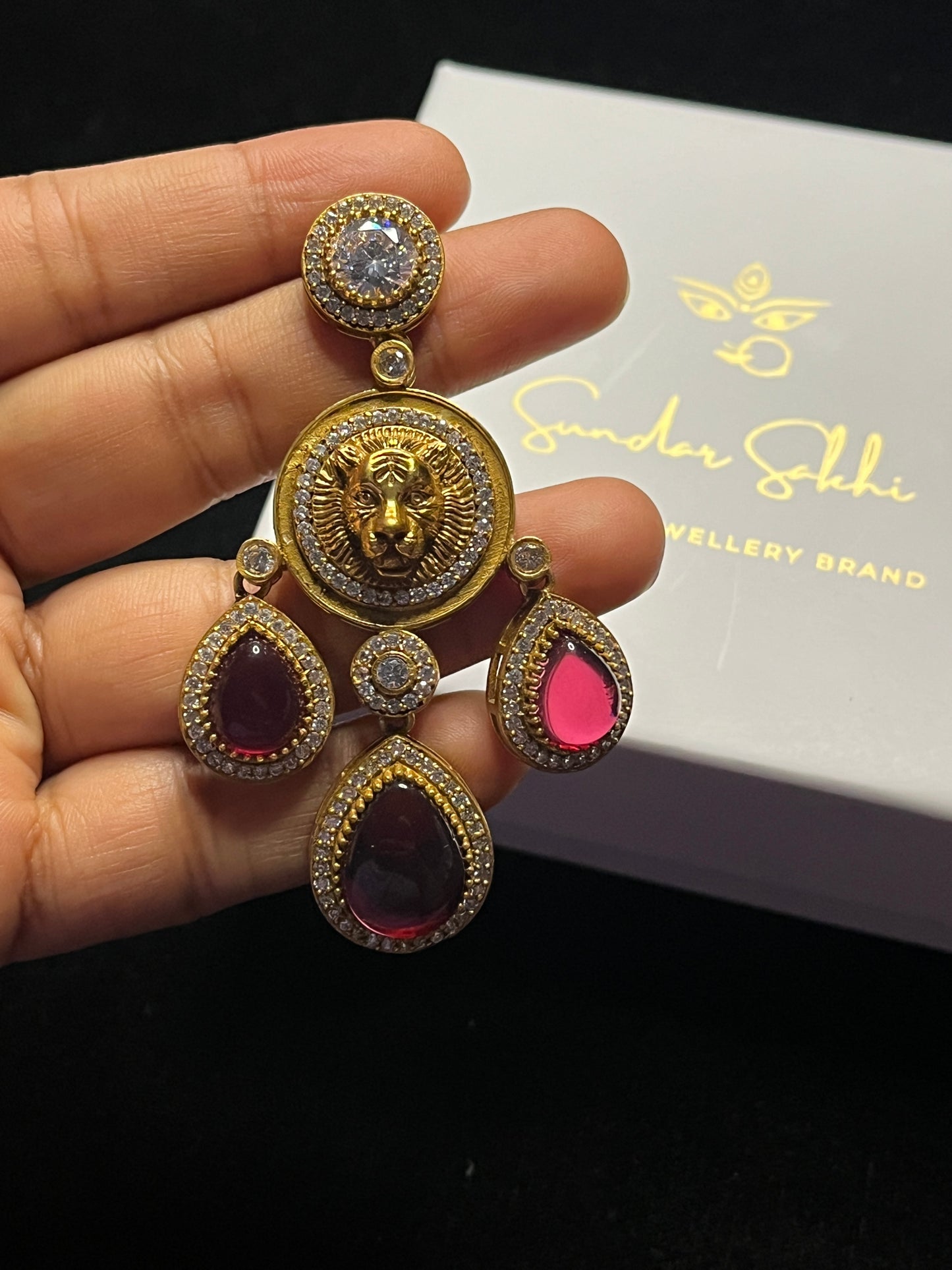 SS Regal Roar Earrings