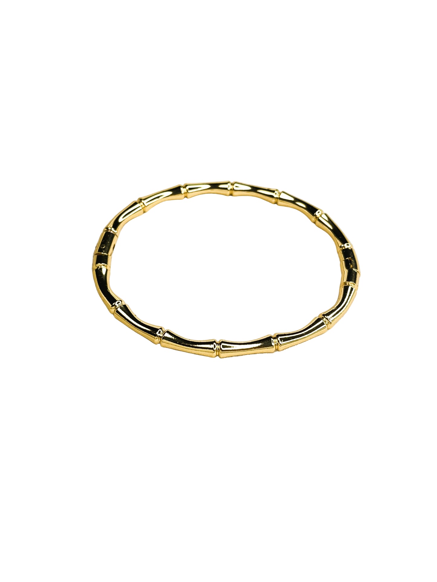 Bamboo 18K Gold Plated Bracelet