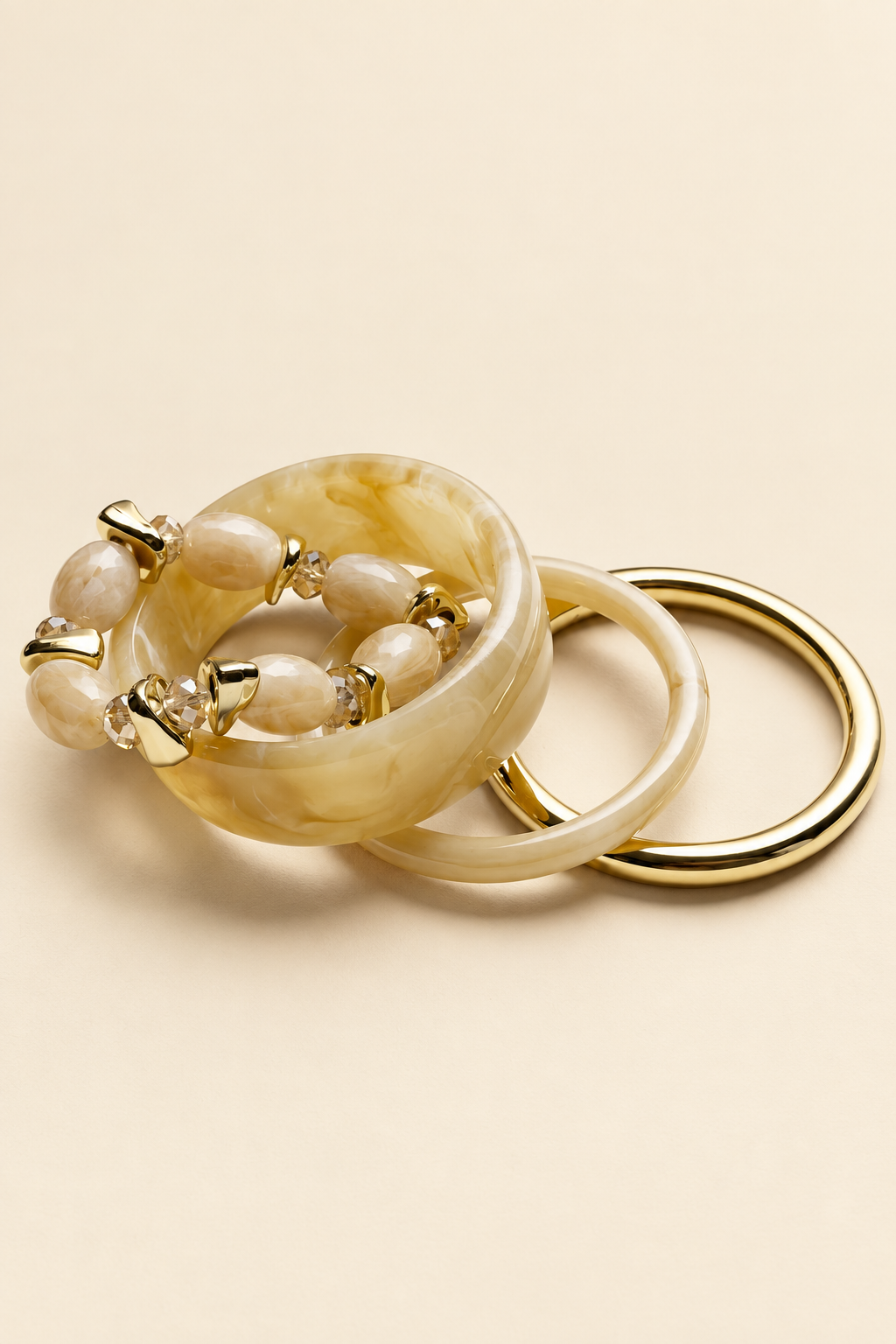 The Nude Four Bangles Stack
