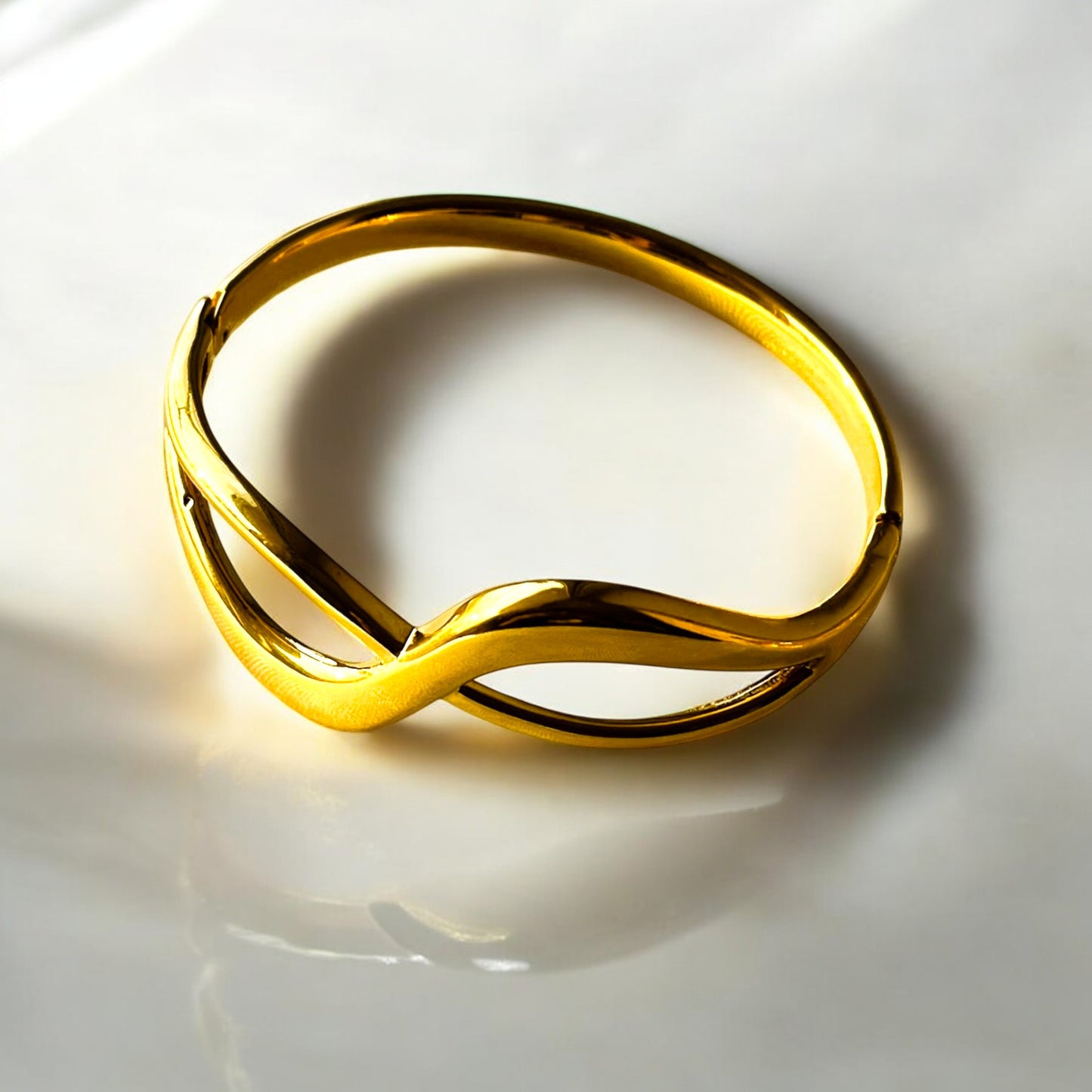18K Gold Plated Luna Bracelet
