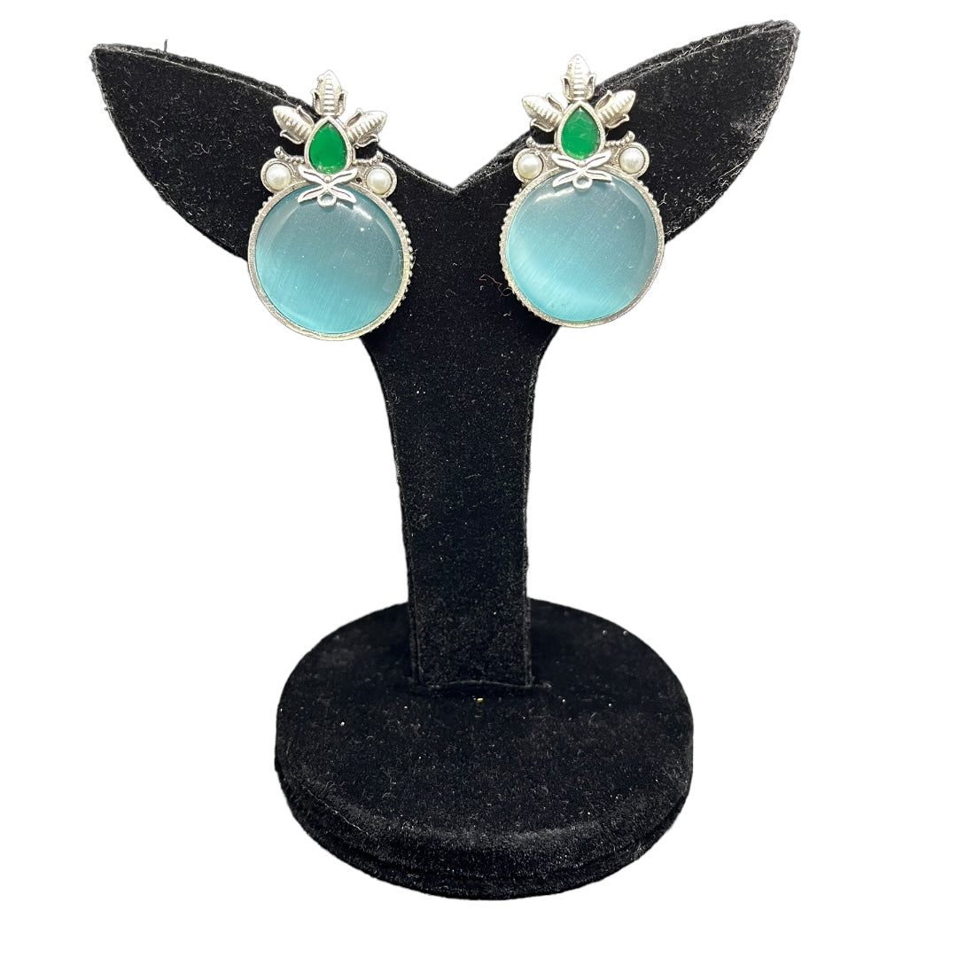 SS Ocean Circlet Brass Earrings