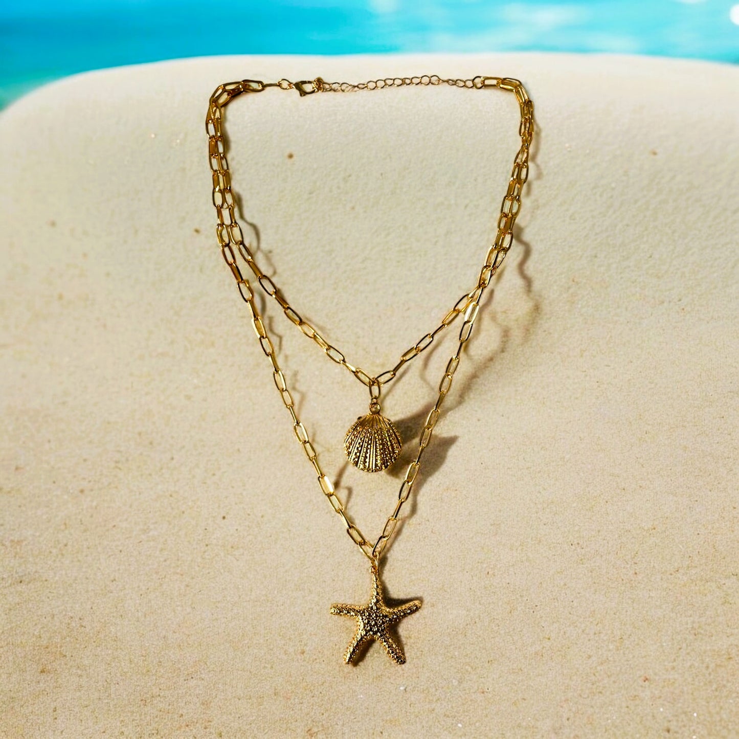 Shell & Star Duo Necklace