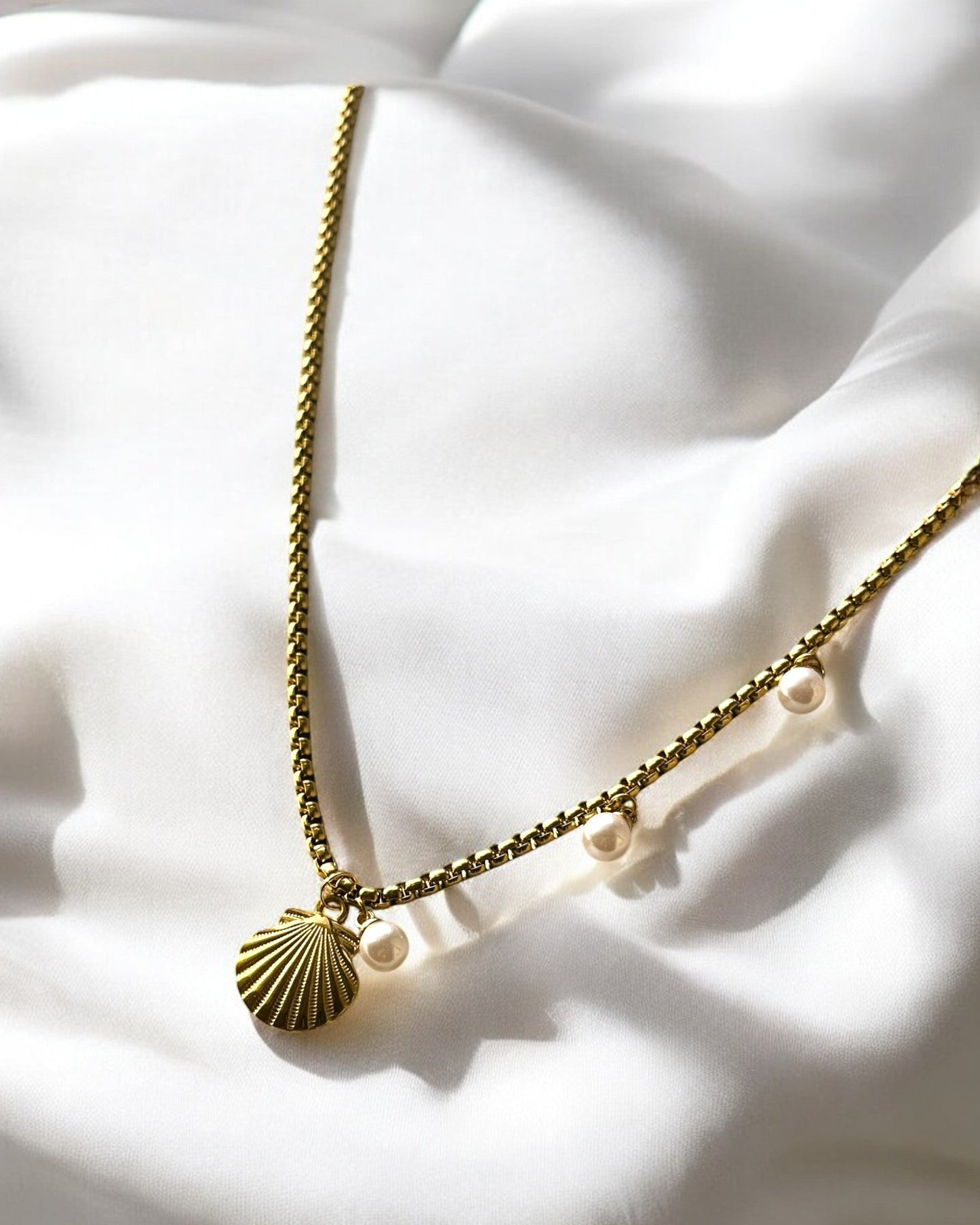 18K Gold Plated Mermaid Whisper Necklace