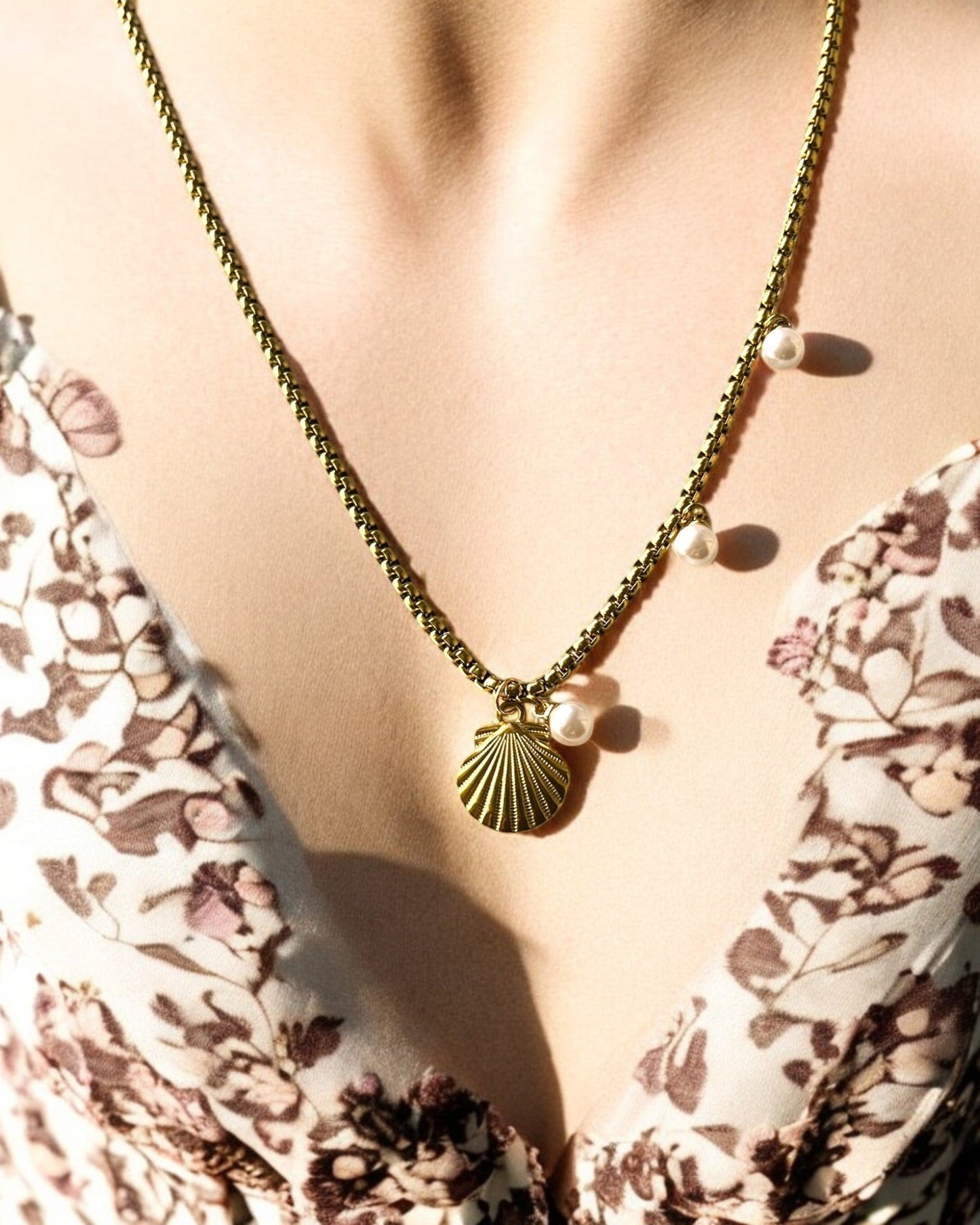18K Gold Plated Mermaid Whisper Necklace