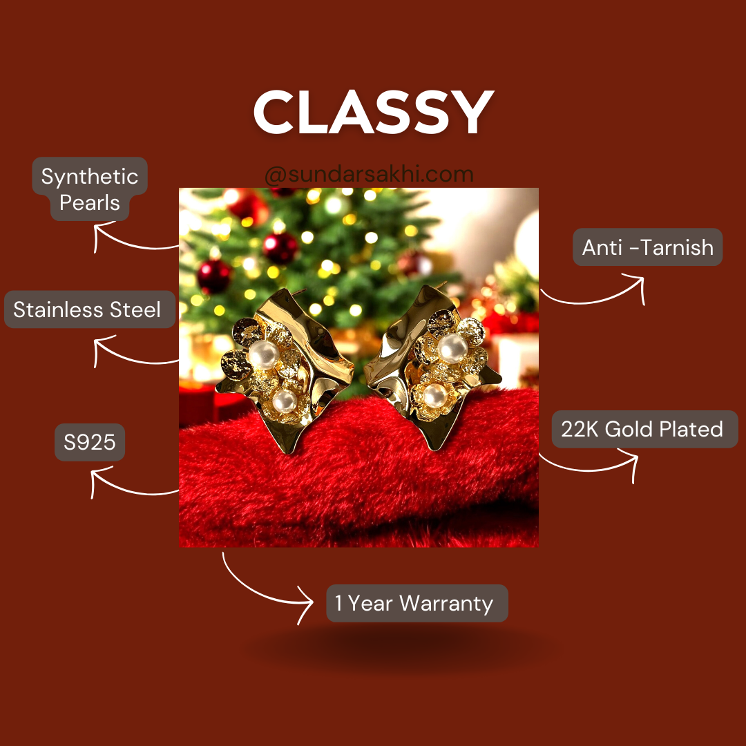 Magical Flora Frame Earrings