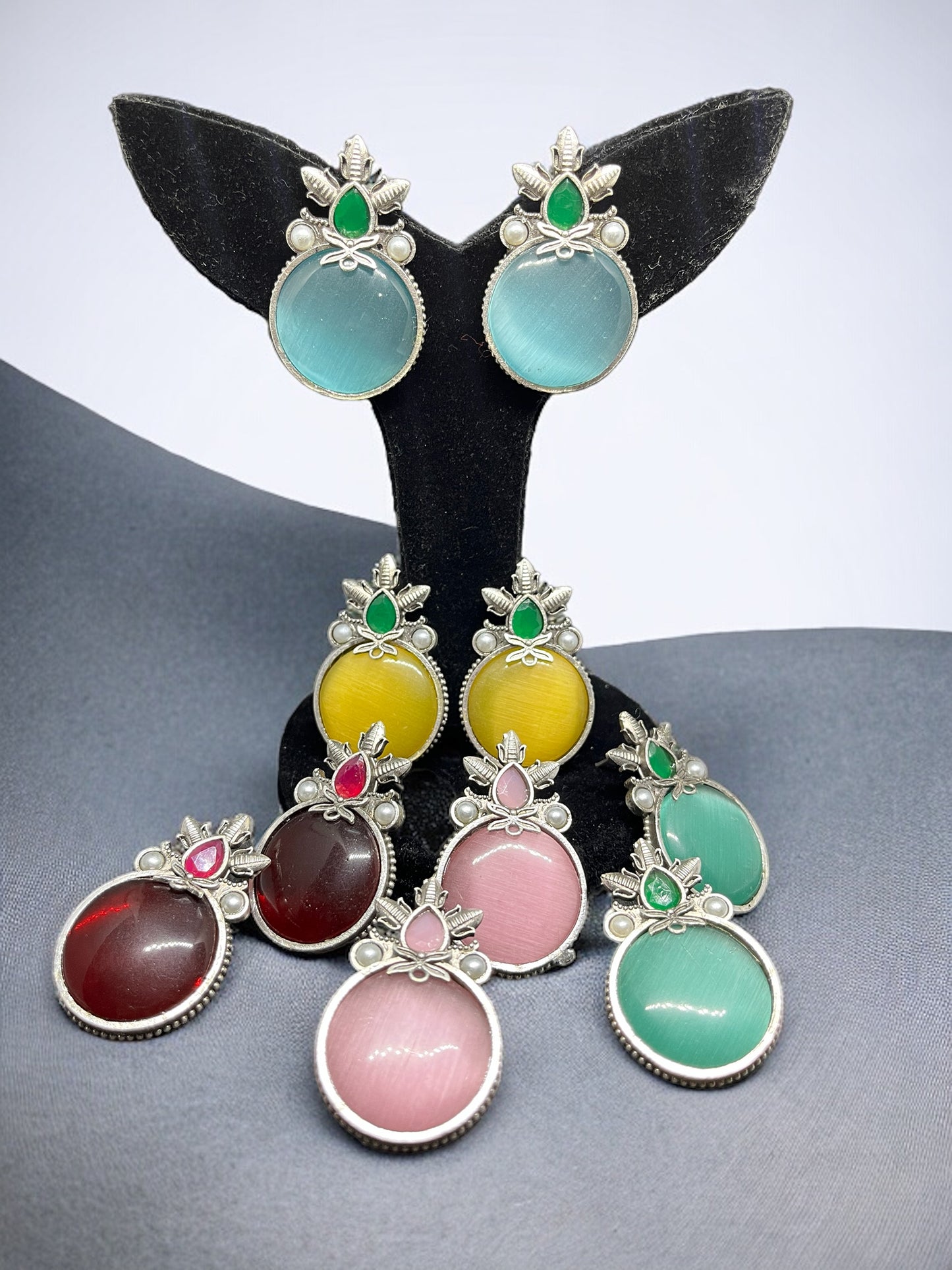 SS Sunshine Circlet Brass Earrings