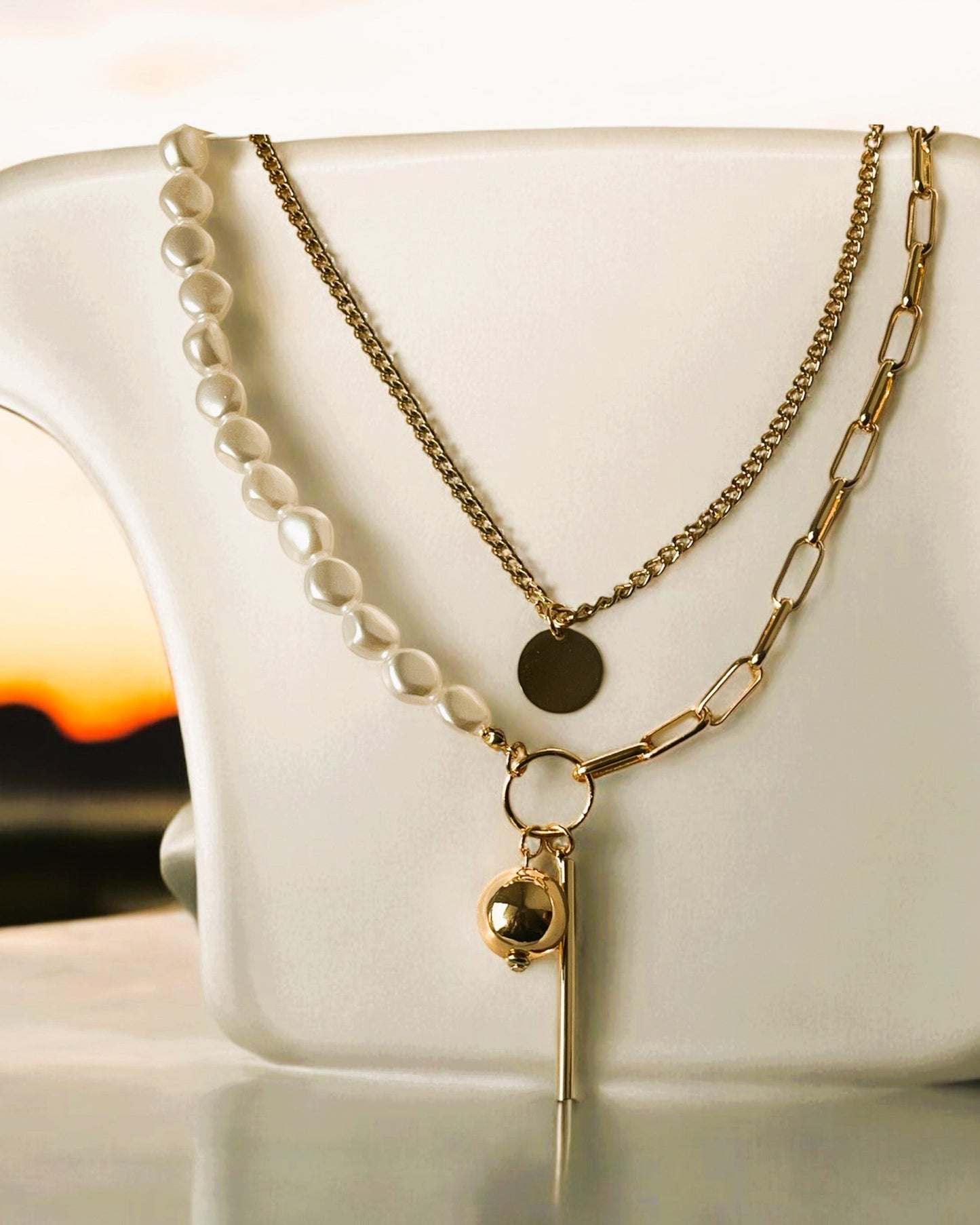 Elysian Dual Layer Necklace