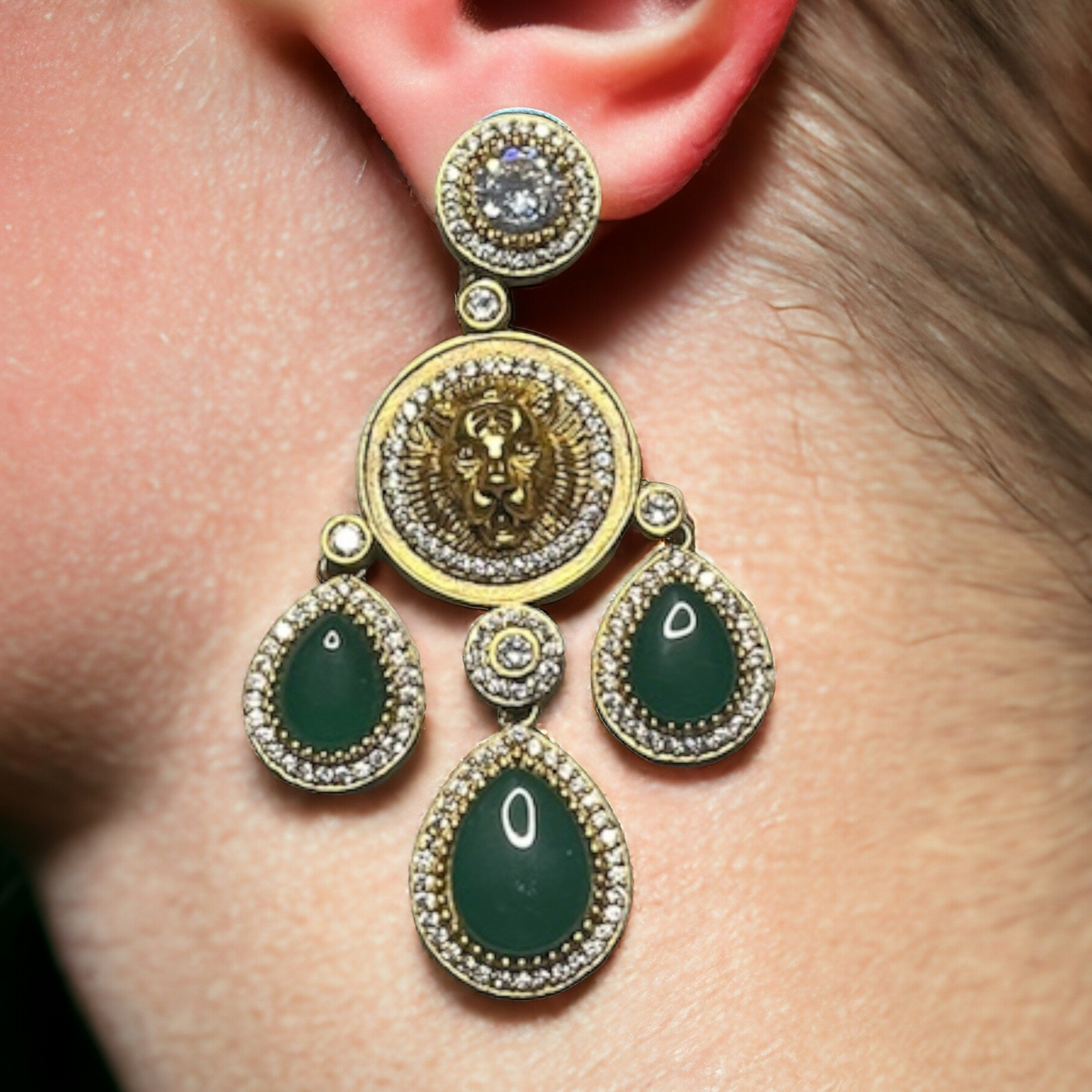 SS Regal Roar Earrings