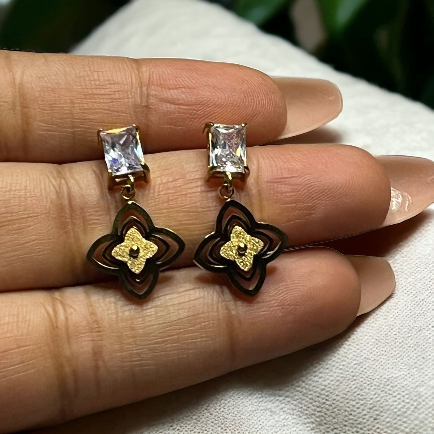 SS Star Shine Earrings