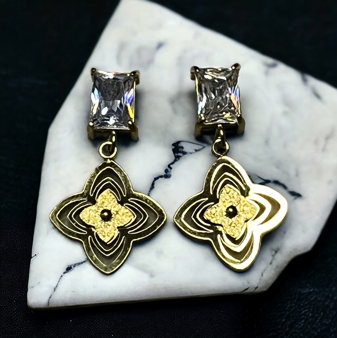 SS Star Shine Earrings