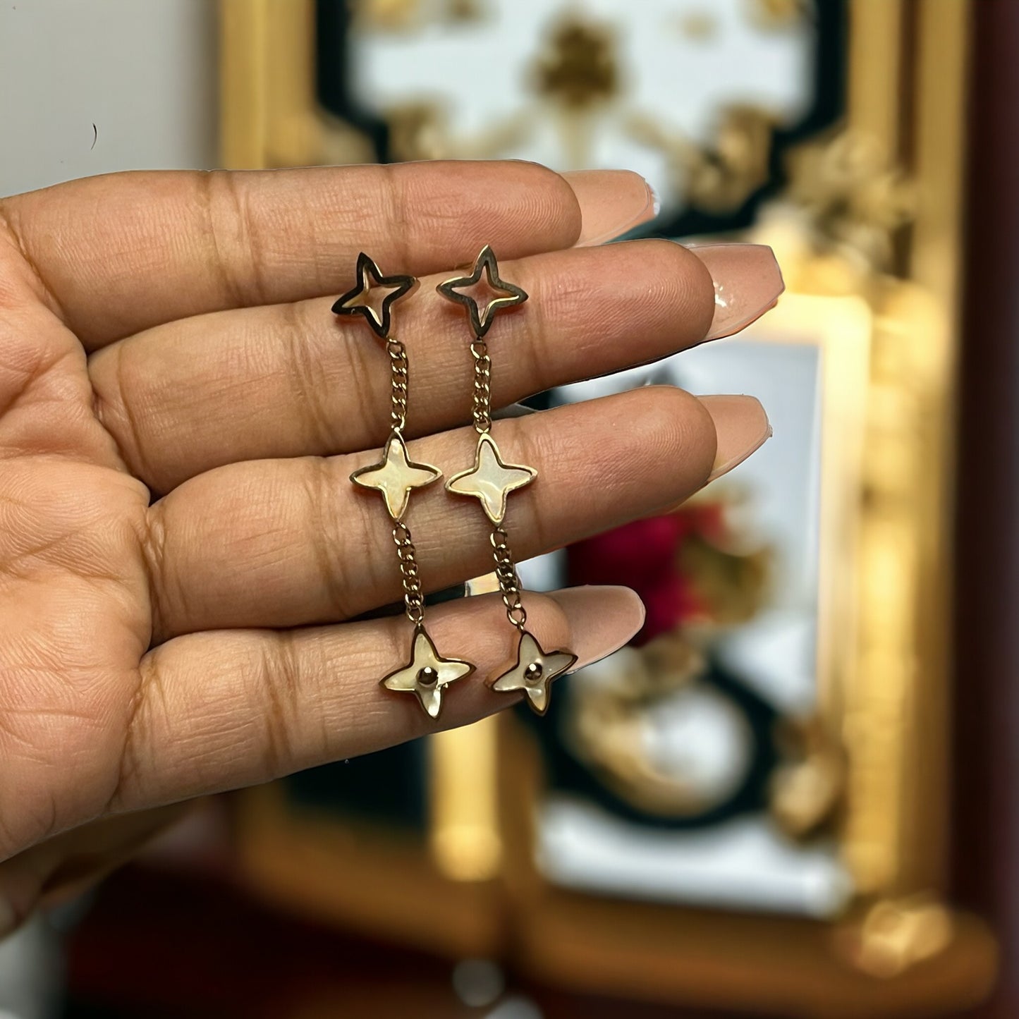 SS Star Strings Earrings