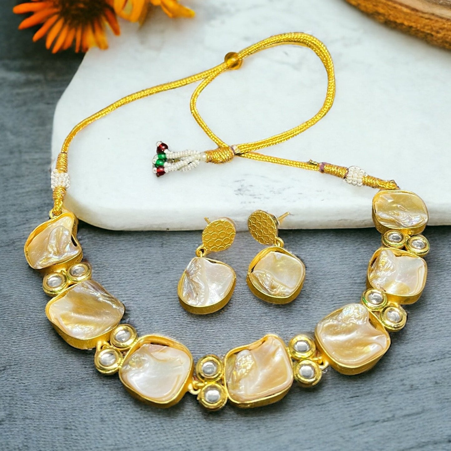 SS Padmavati Pearl Choker