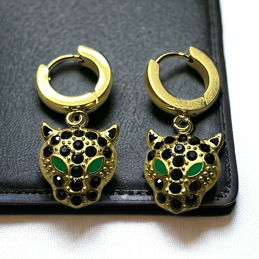 SS Leopard Hoops