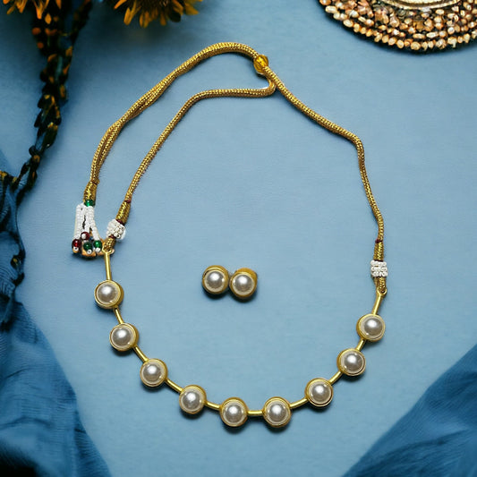 SS Pearl Necklace.