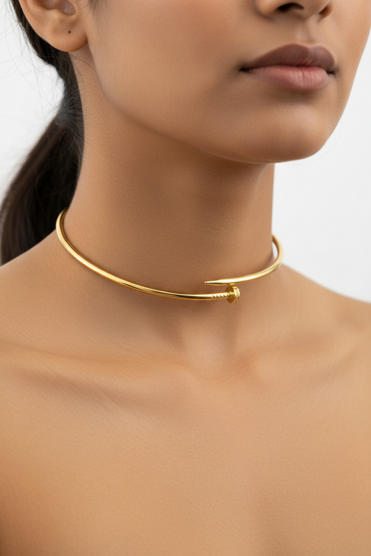 SS Bollywood DP Nail Necklace