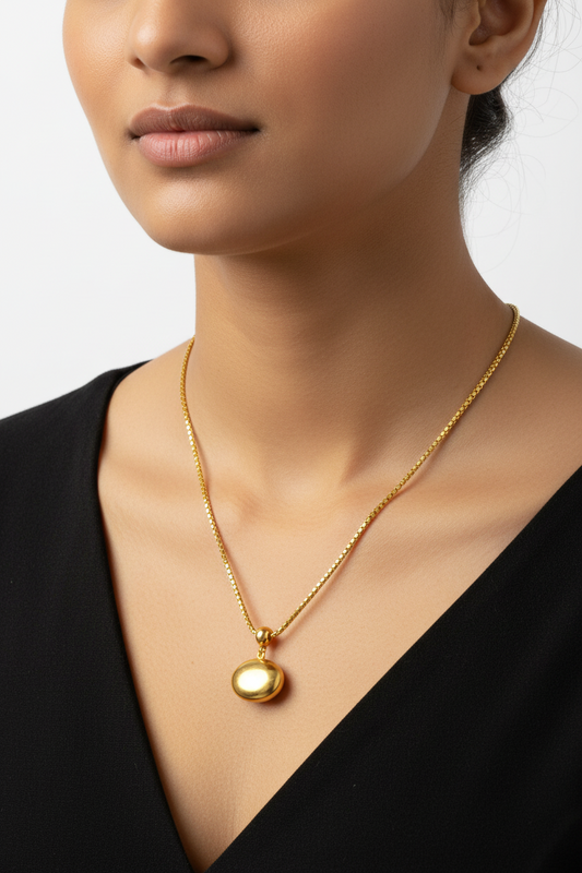 SS Classic Oval Necklace