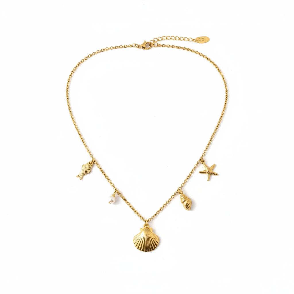 18K Gold Plated Serene Necklace