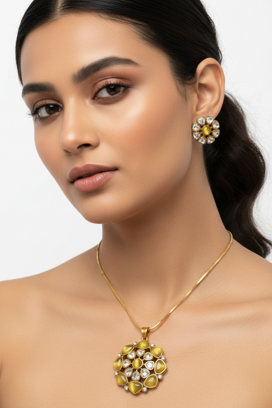 Blush Bloom Necklace Set