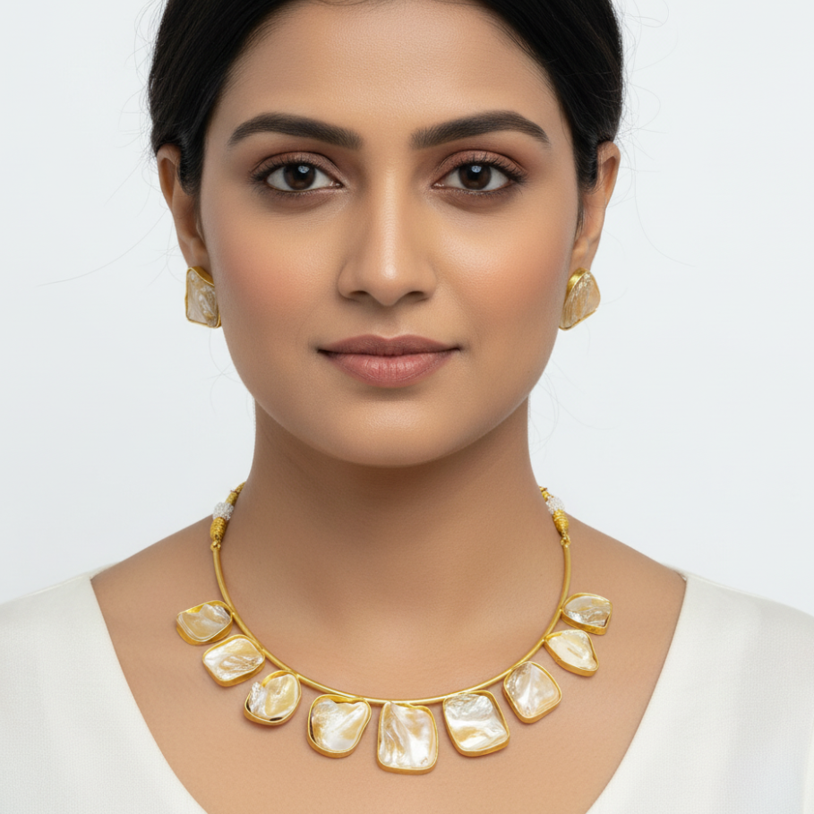 SS MOP Necklace.