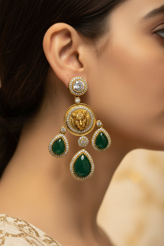 SS Regal Roar Earrings