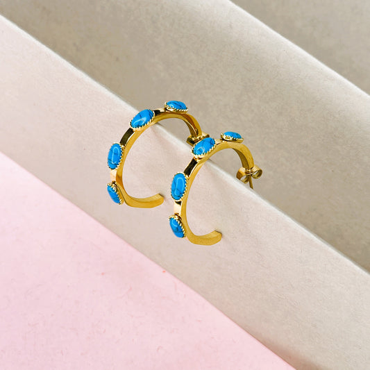 Ocean Curve Earrings