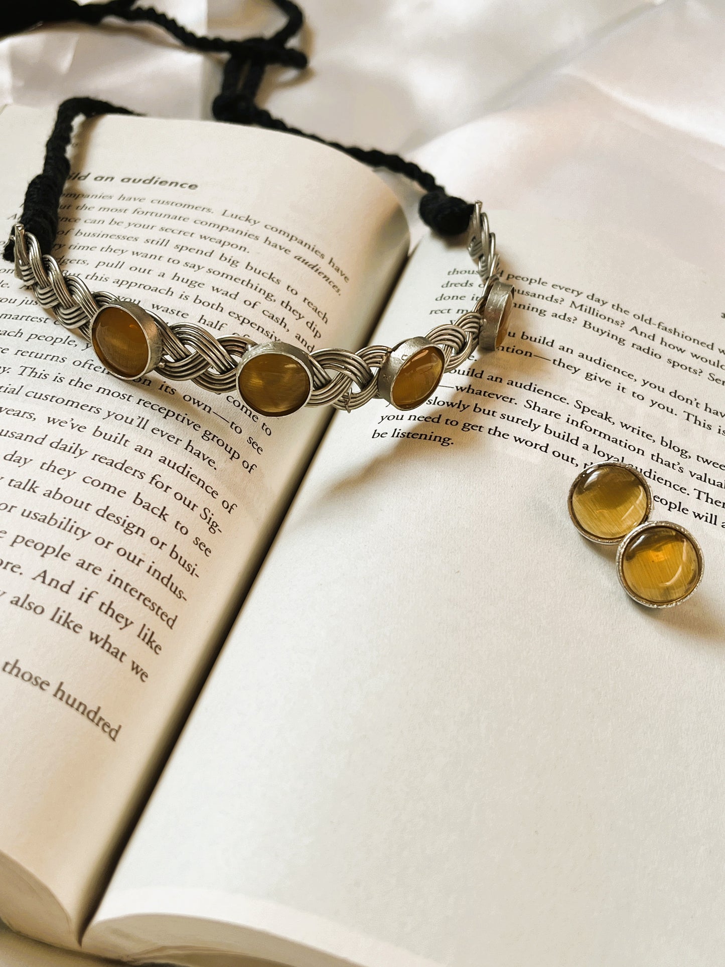 Suhani Yellow Choker Necklace Set