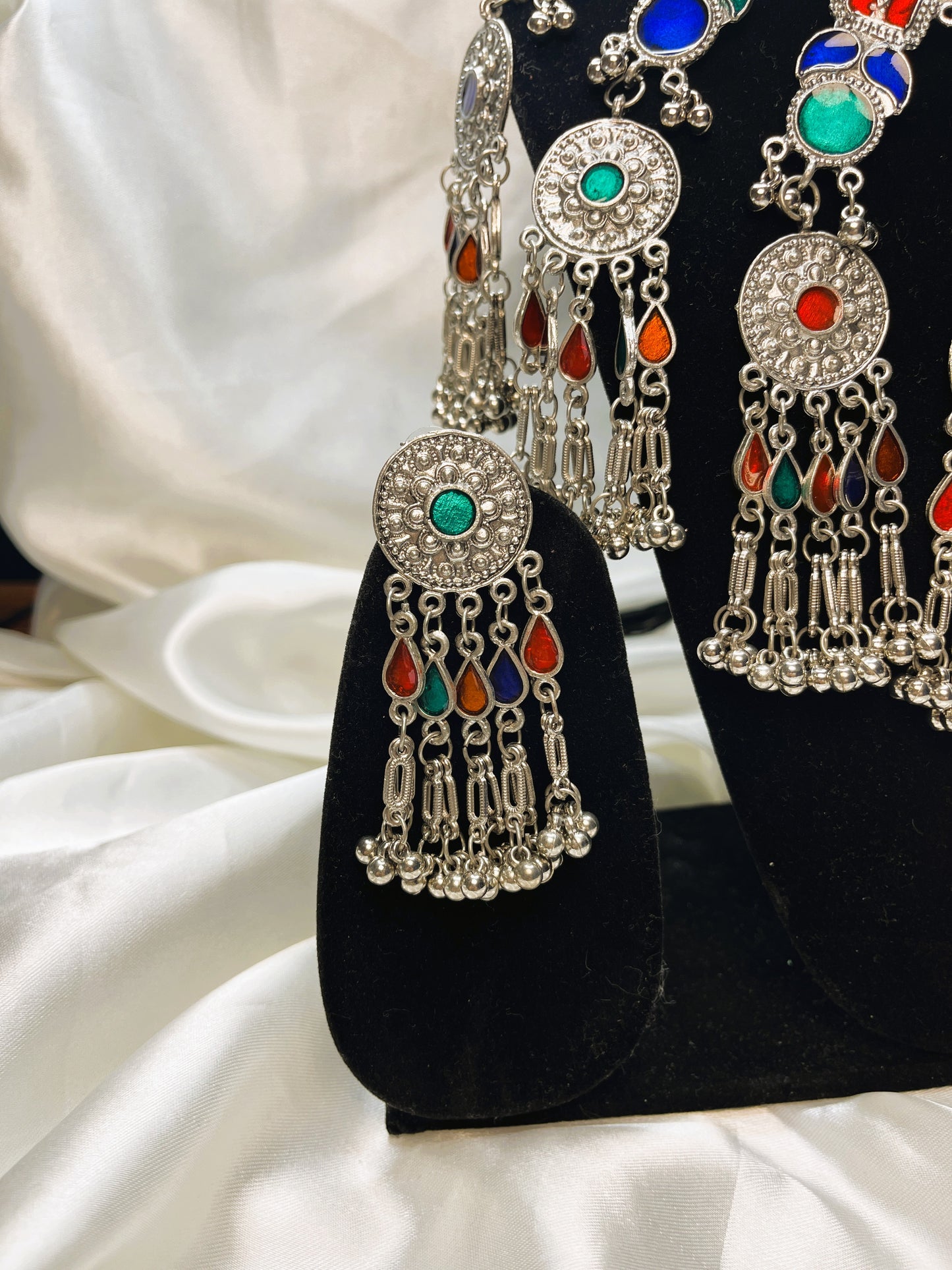 Rajeshwari Oxidised Necklace Set
