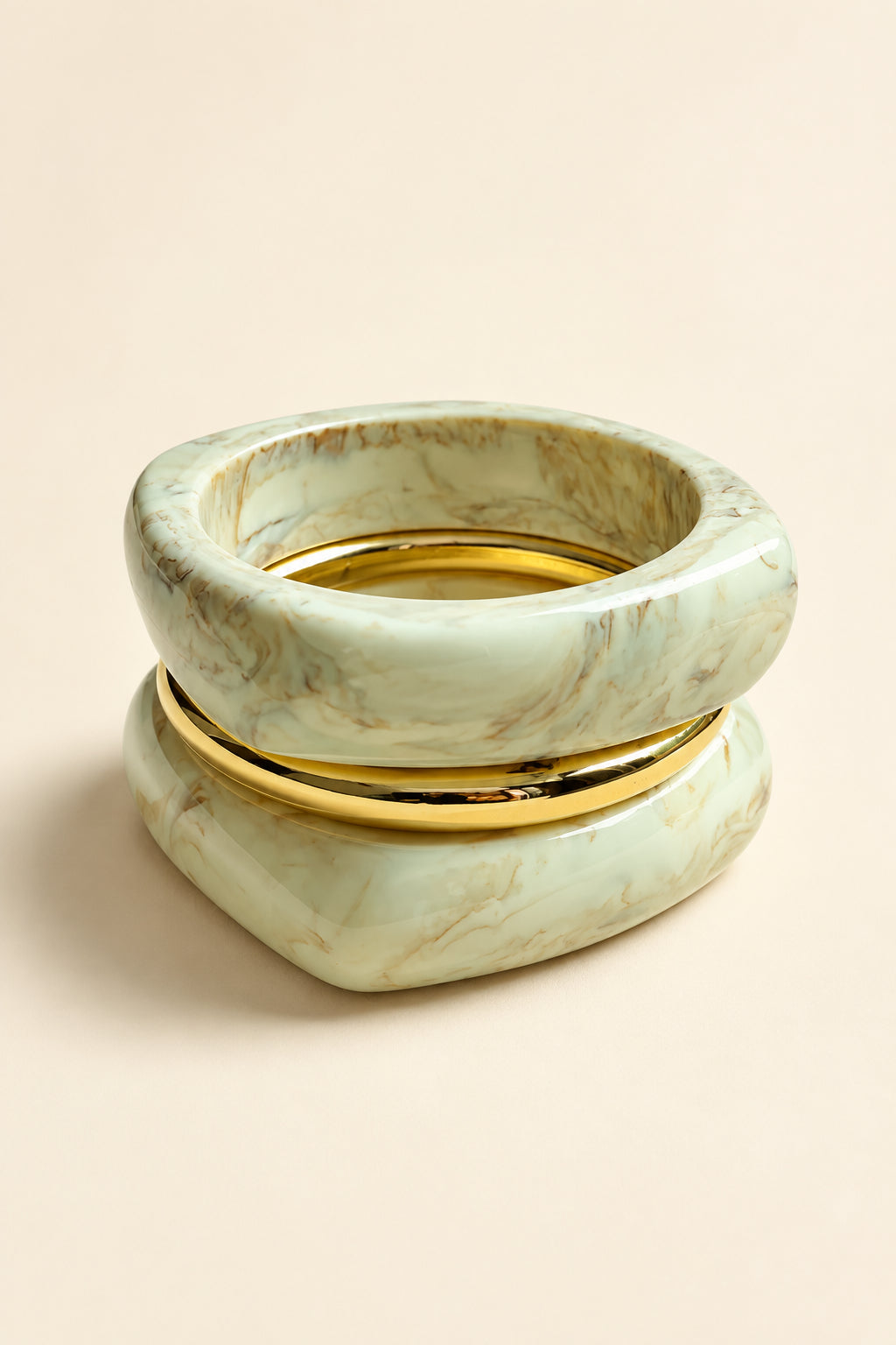 The Vanila Three Bangles Stack