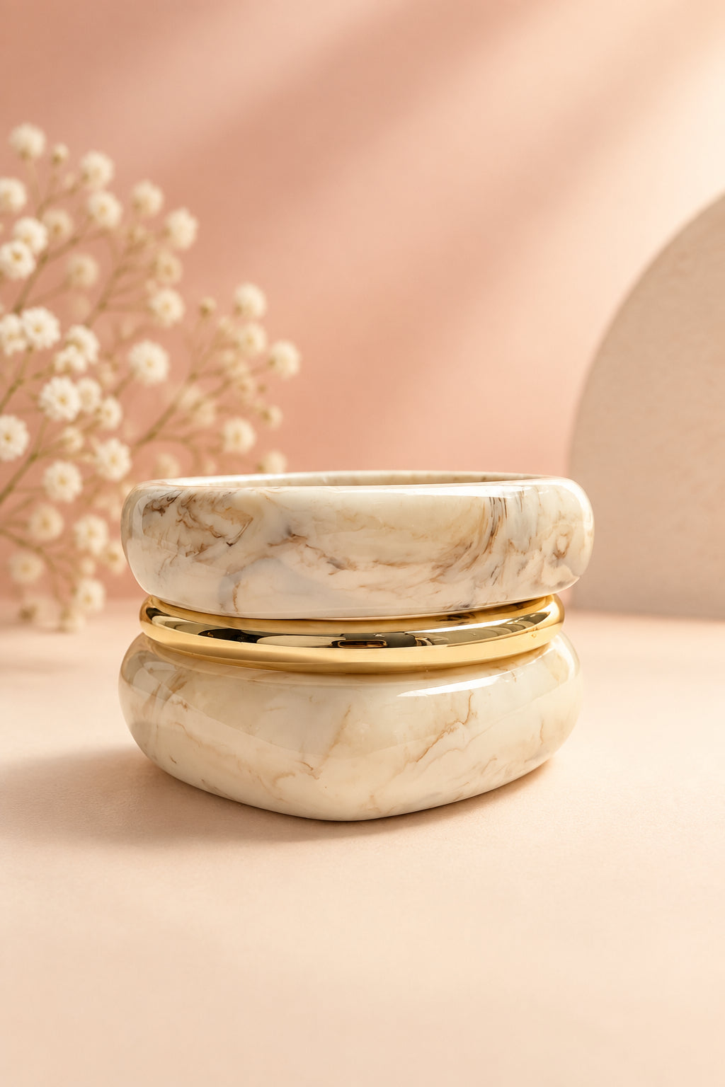 The Vanila Three Bangles Stack