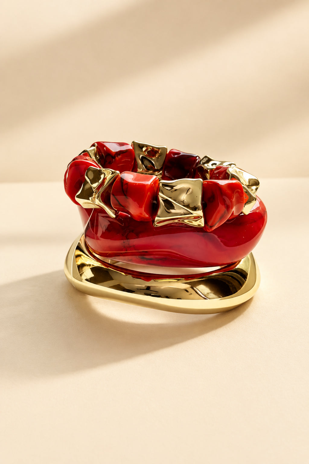 The Cherry Pop Three Bangles Stack