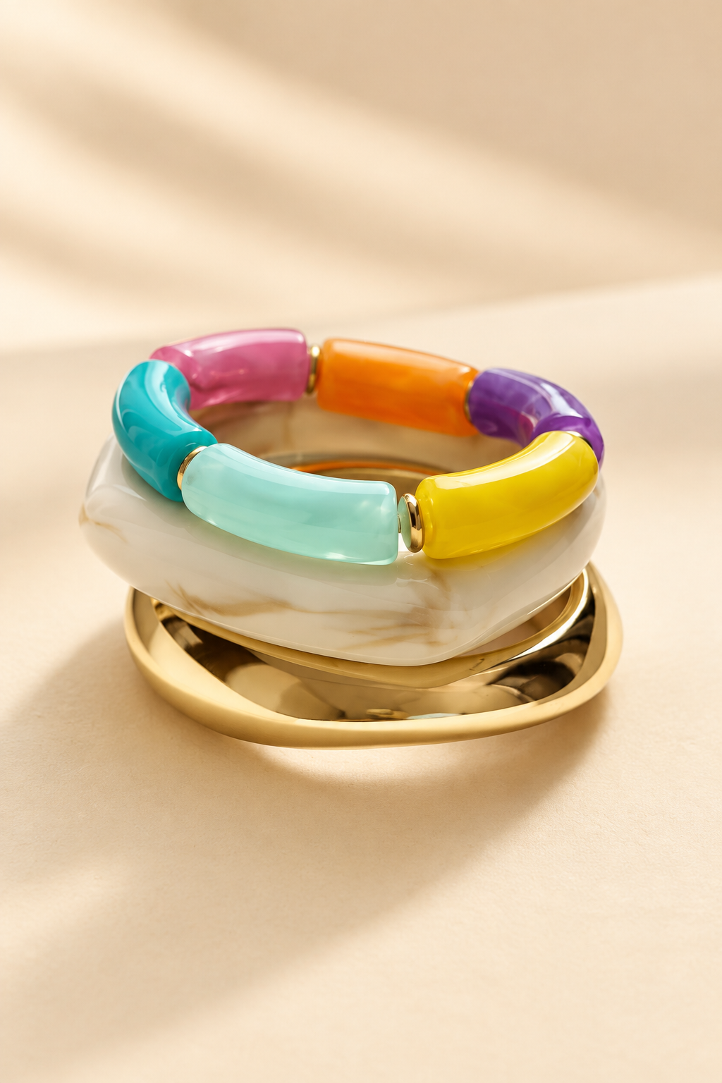 The Joy Pop Bangle Stack
