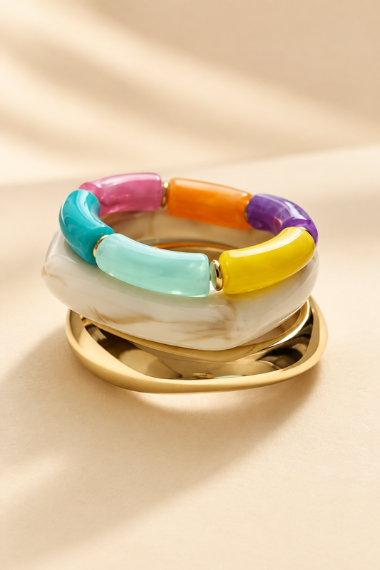 The Joy Pop Bangle Stack