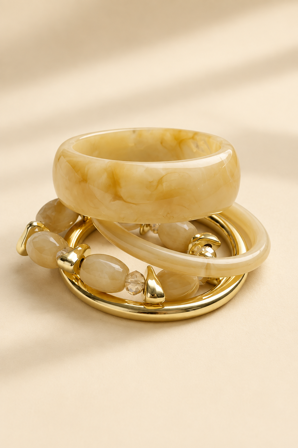 The Nude Four Bangles Stack