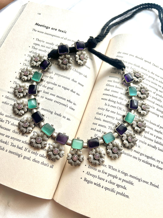 Tarangani Oxidised Necklace Set