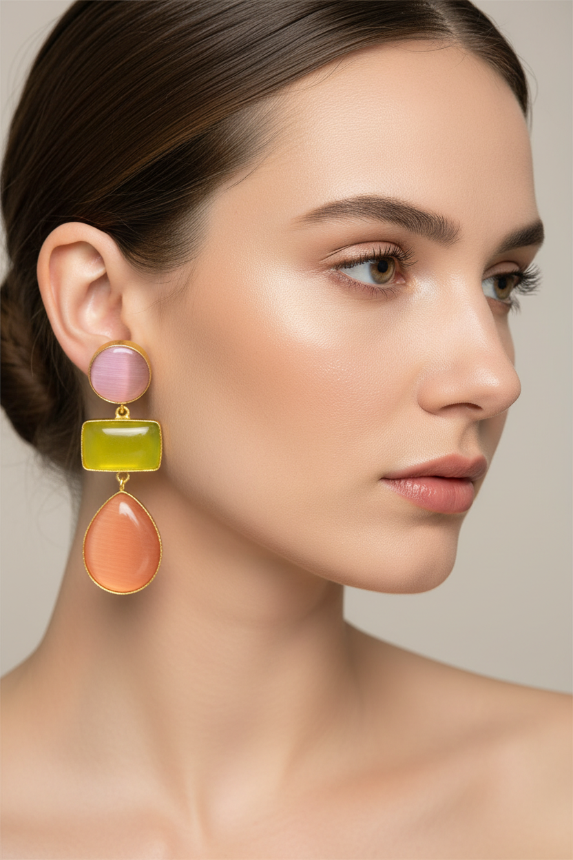 SS Multi Colour Tyra Dangles