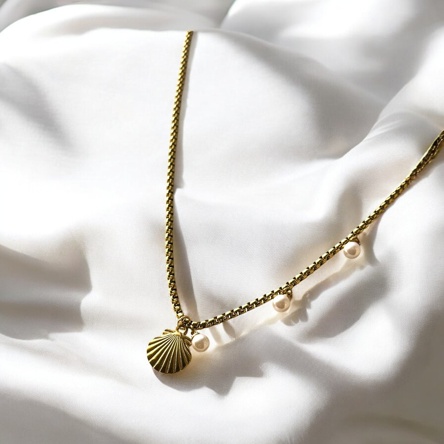 18K Gold Plated Mermaid Whisper Necklace