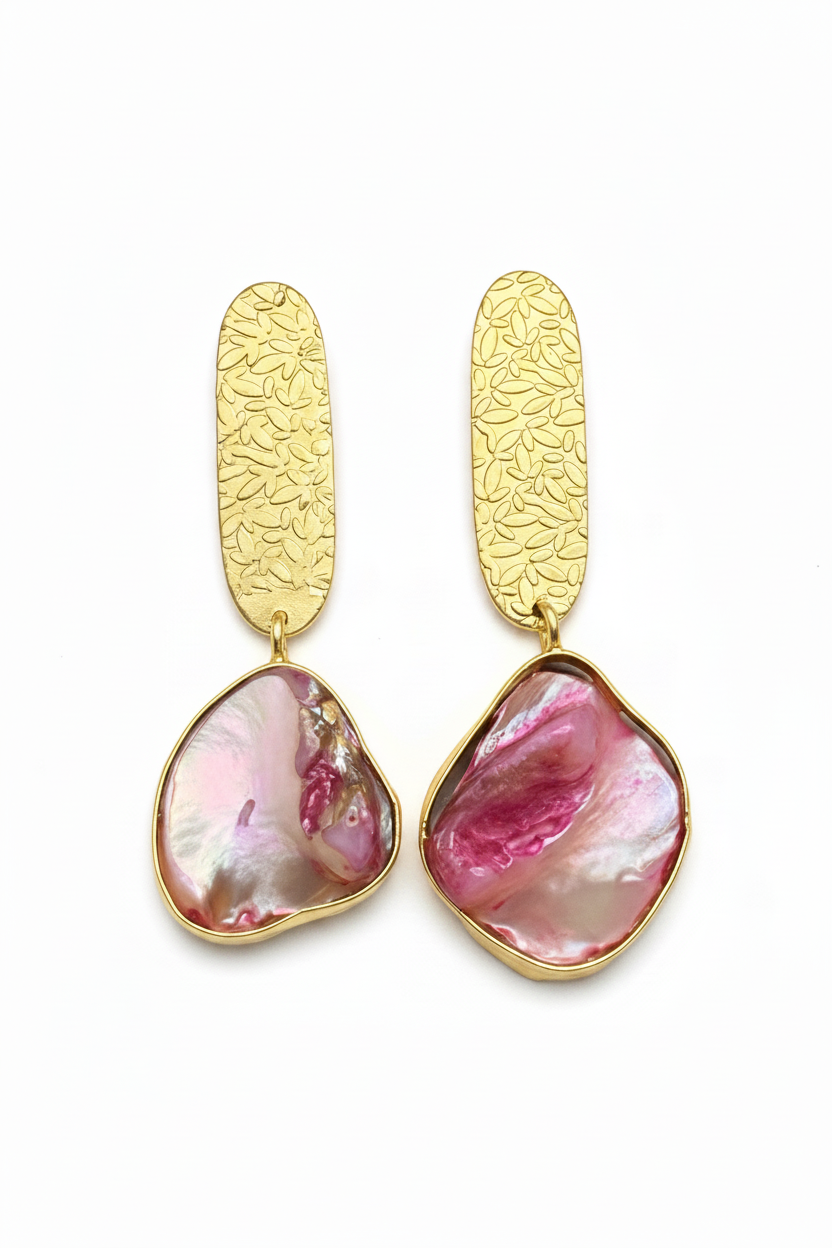 Dipi - Pink MOP Earrings