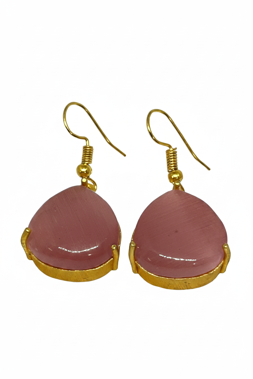 Drop Spark Earring - Pink