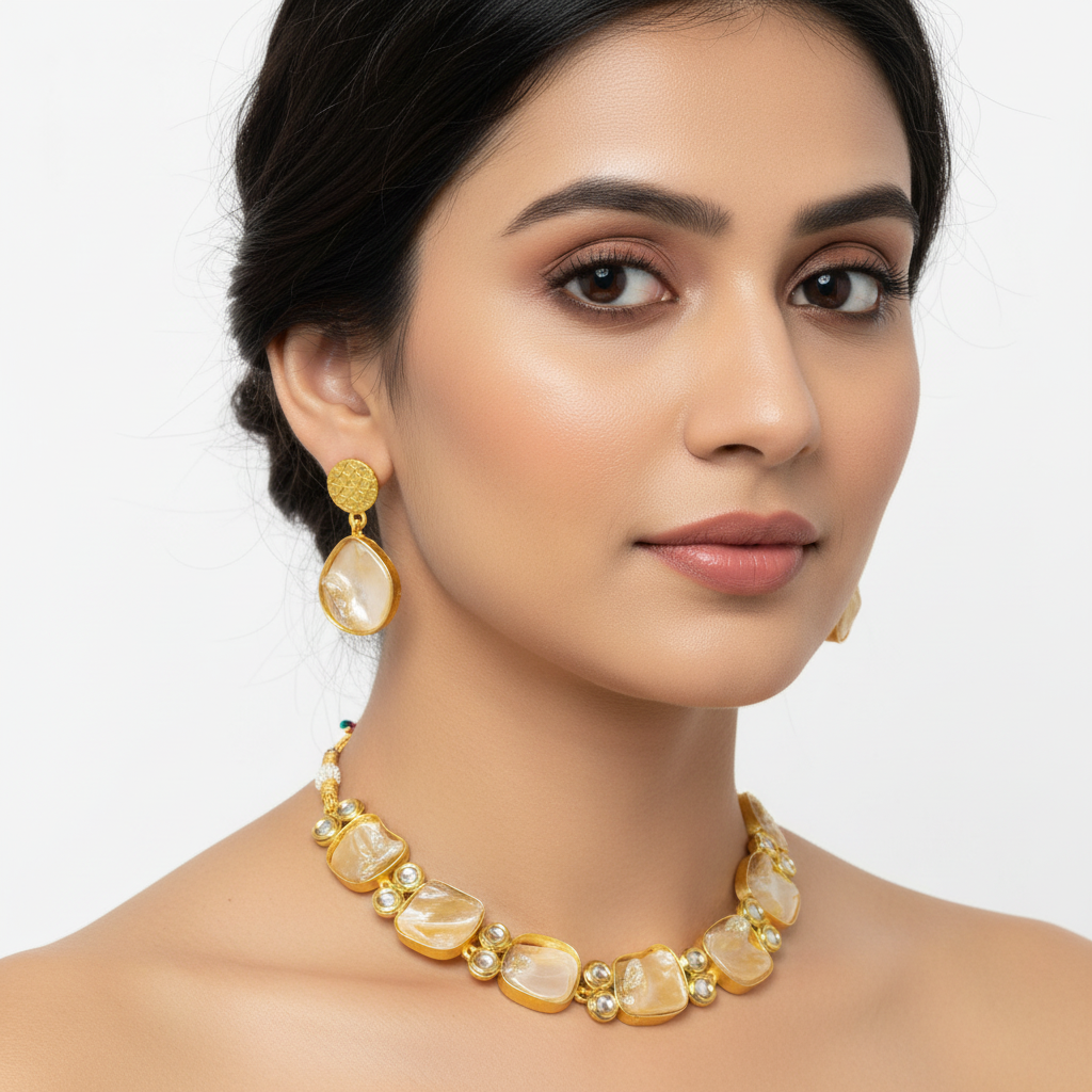 SS Padmavati Pearl Choker